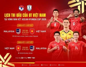 việt nam vs malaysia bán kết aff cup 2026